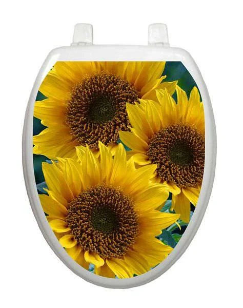 Sunflowers Toilet Tattoo