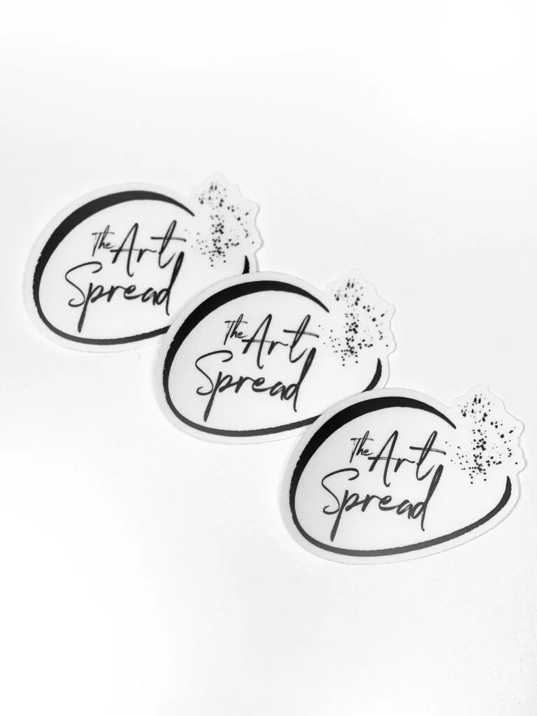 Signature Clear Vinyl Sticker