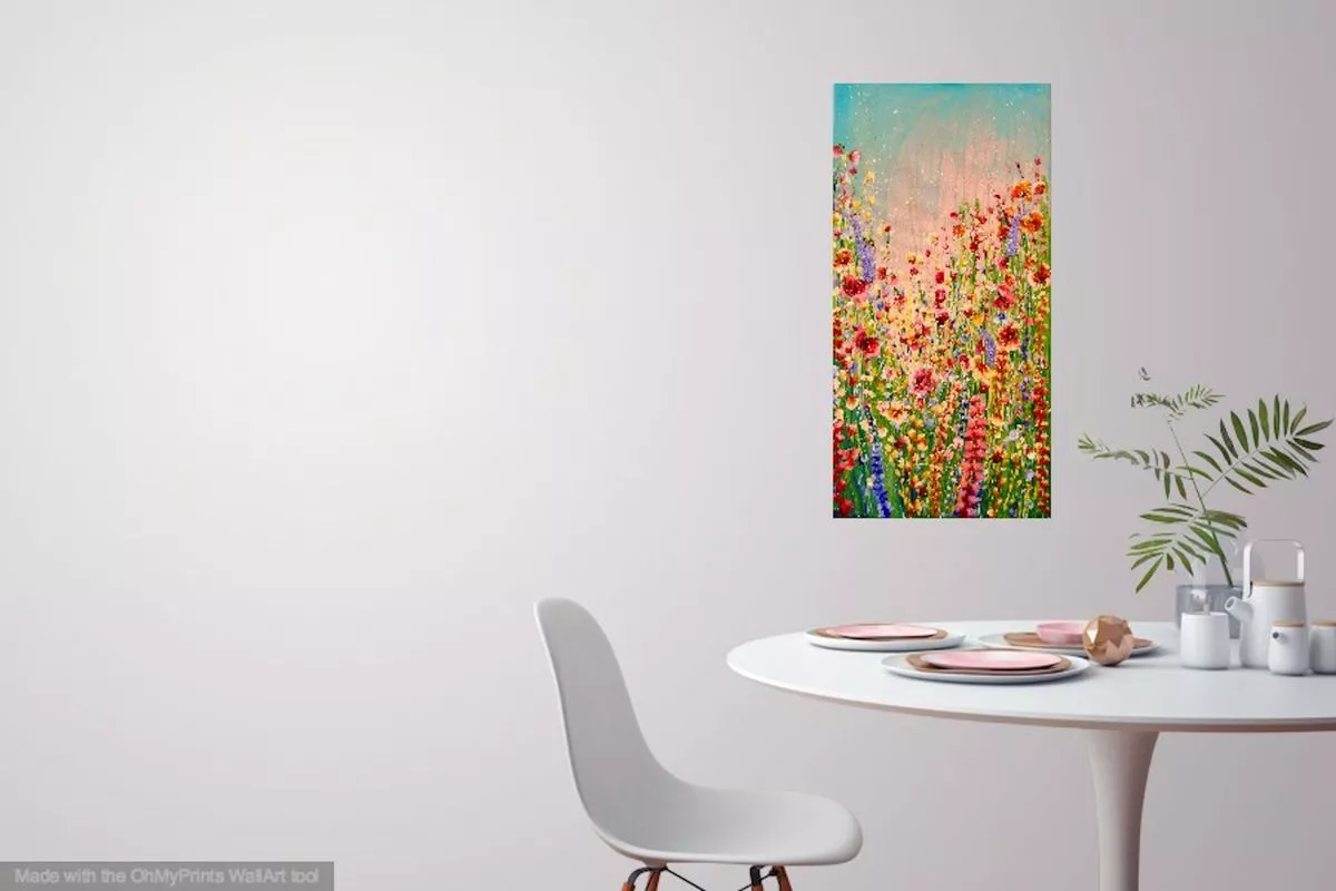 'Bee'-loved (2018) Acrylic painting by Emma Sian Pritchard
