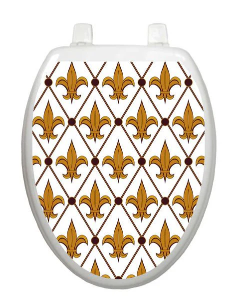 Fleur-De-Lis Toilet Tattoo
