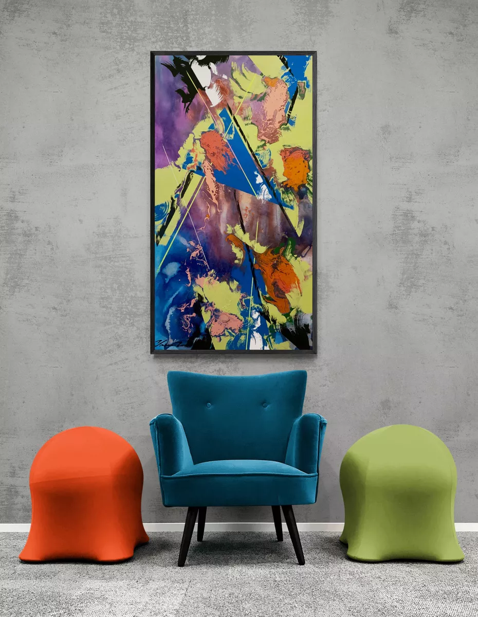 Сorals (2023) Acrylic painting by Yaroslav Yasenev