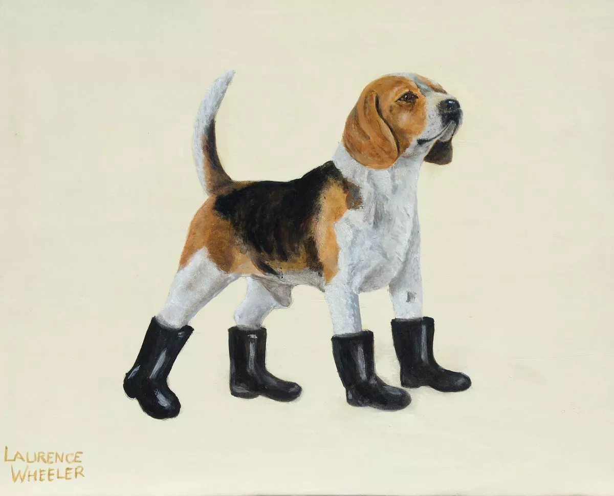'Ready for Anything!' (2019) Oil painting by Laurence Wheeler