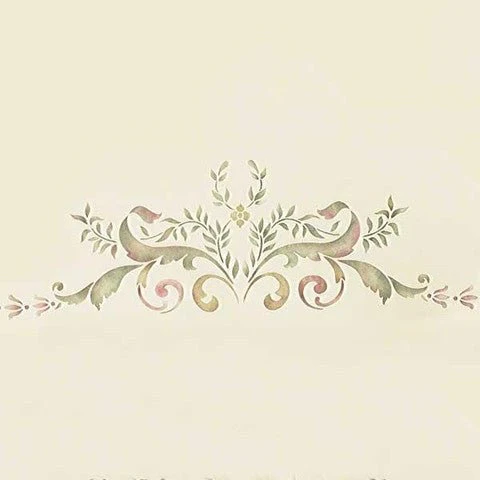 19th Century Centerpiece Ceiling Stencil