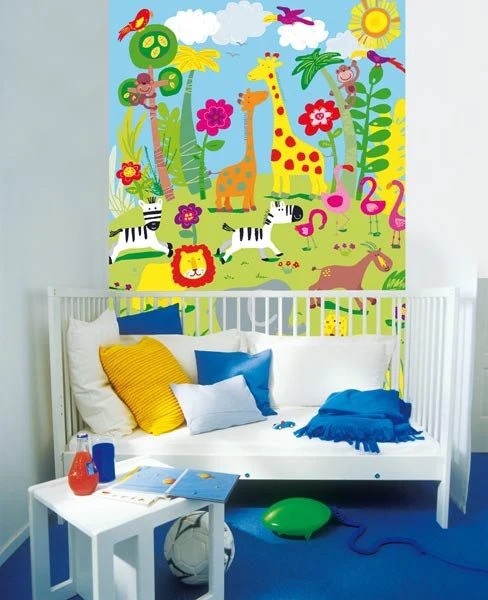 Animal Safari Wall Mural
