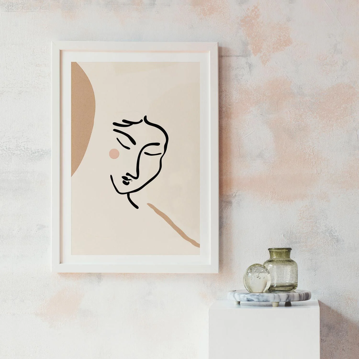Blushing Femme Art Poster