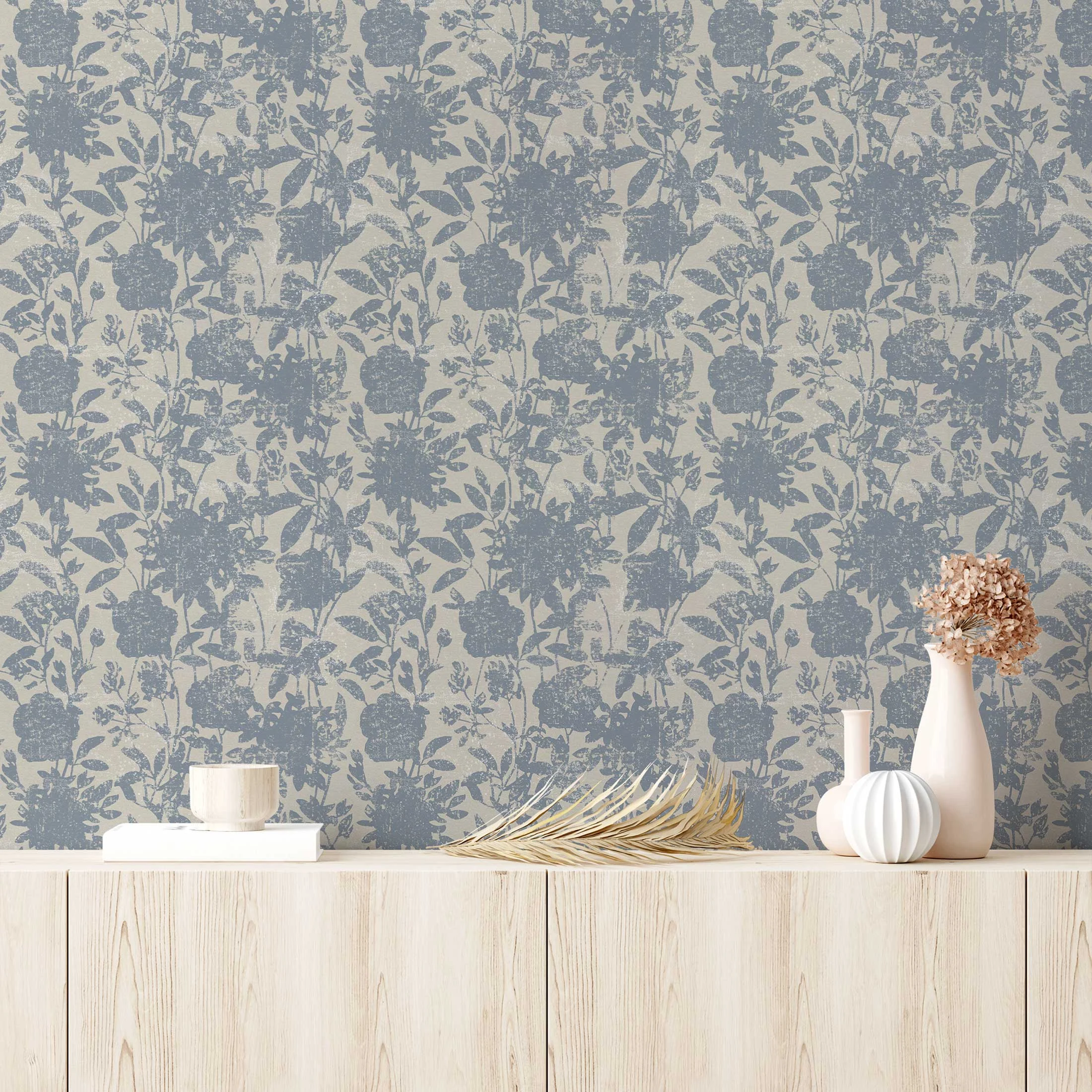 Garden Floral Peel and Stick Wallpaper