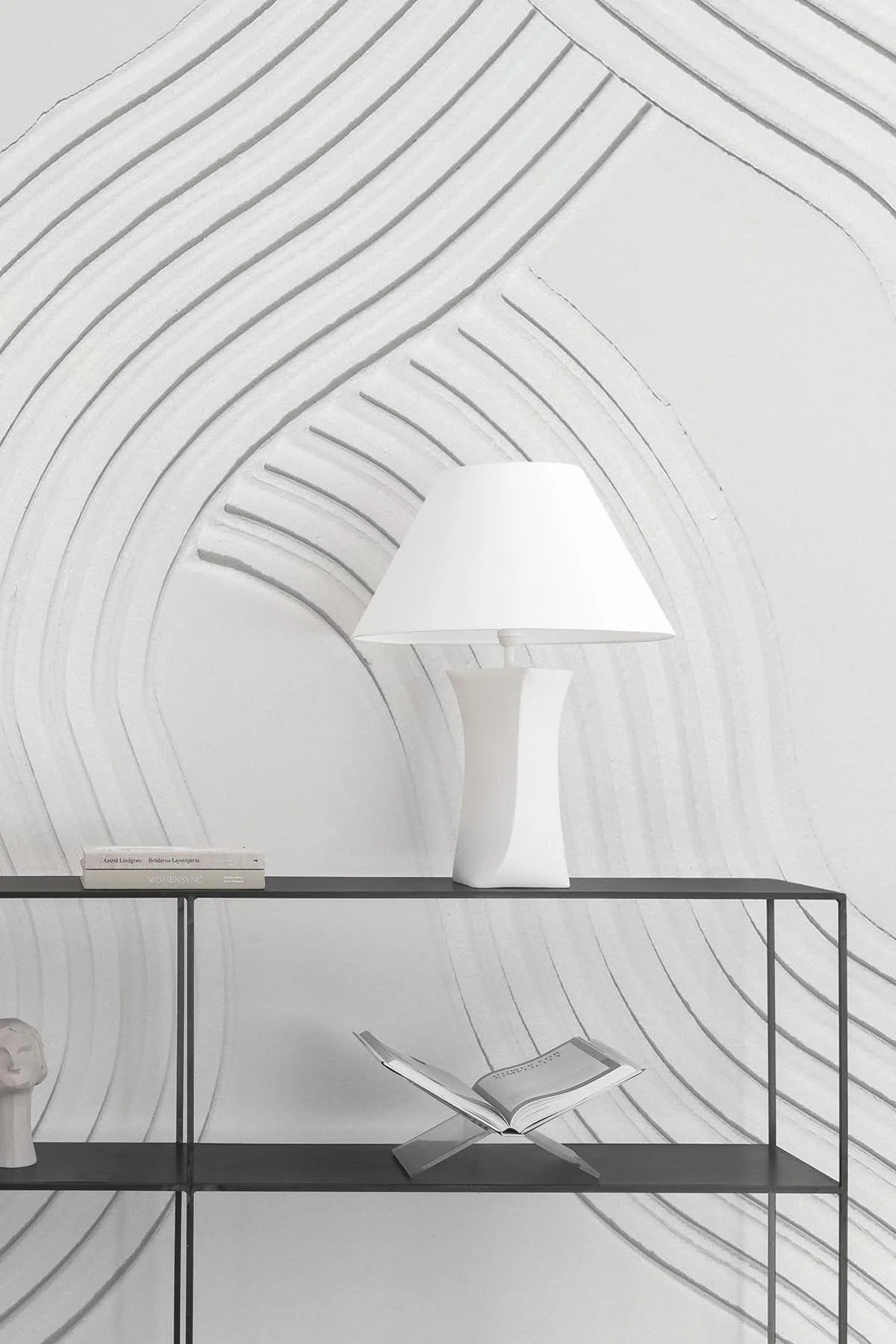 Plaster Lines White