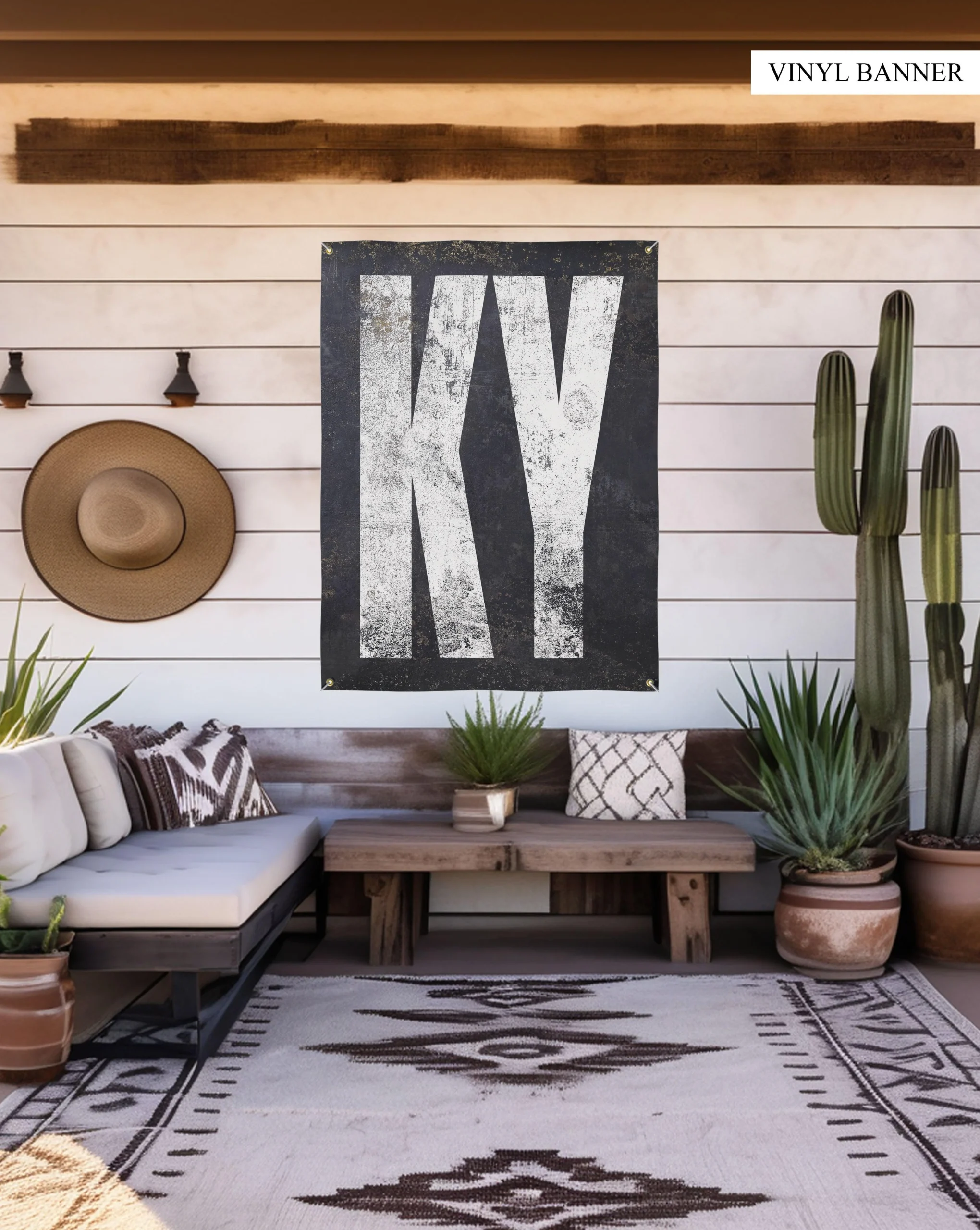 Kentucky Bluegrass Beauty: Weather Resistant Indoor Outdoor Vinyl Banner