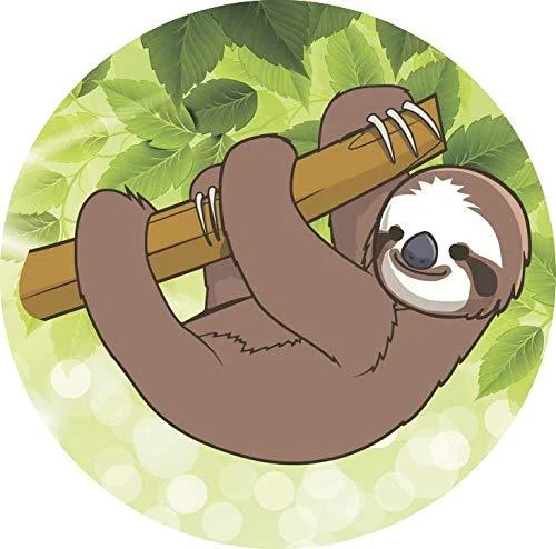Sloth Screen Door Magnets (5.75" x 5.75")