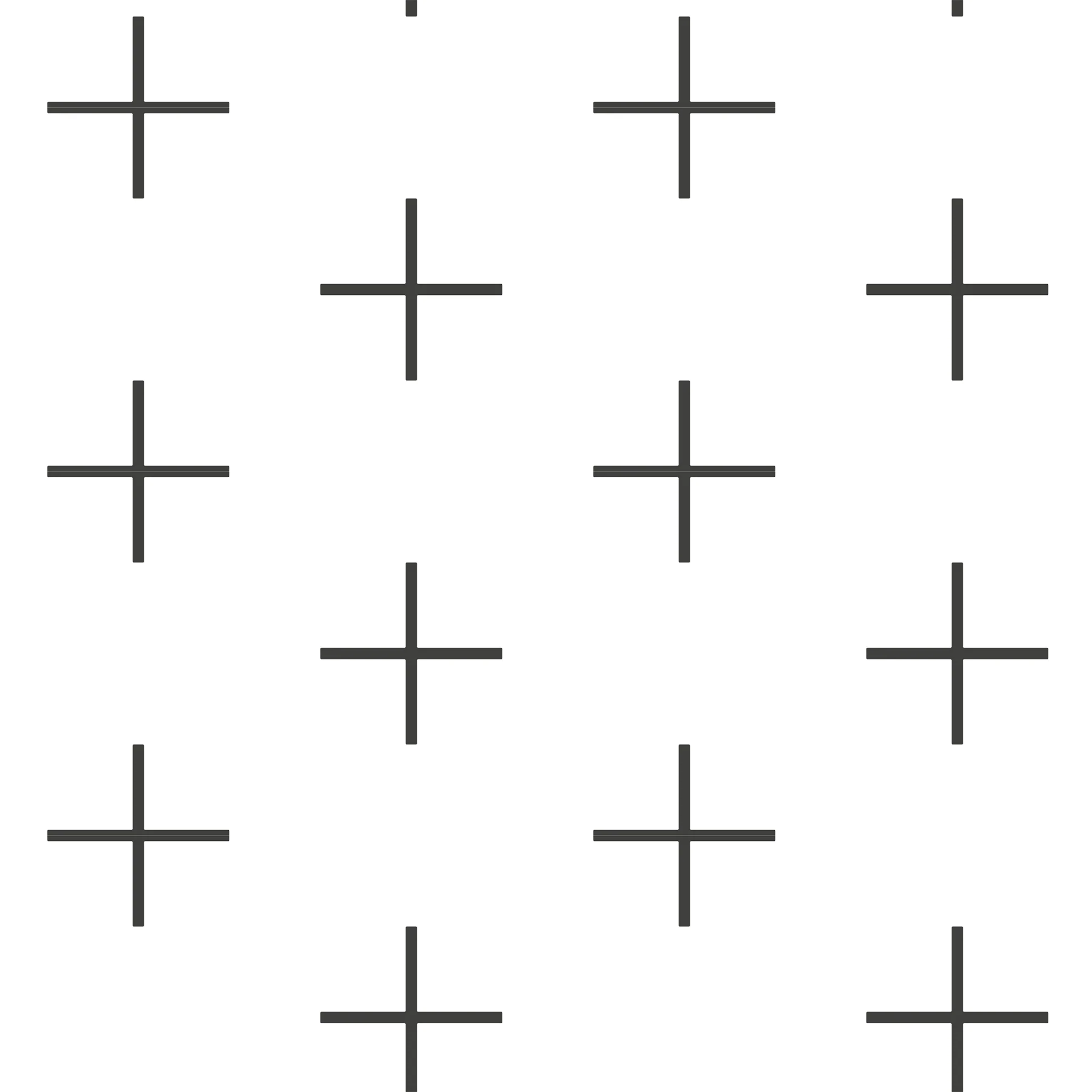 Addition Large - Jet Black Geometric Wallpaper by Mrs. Paranjape