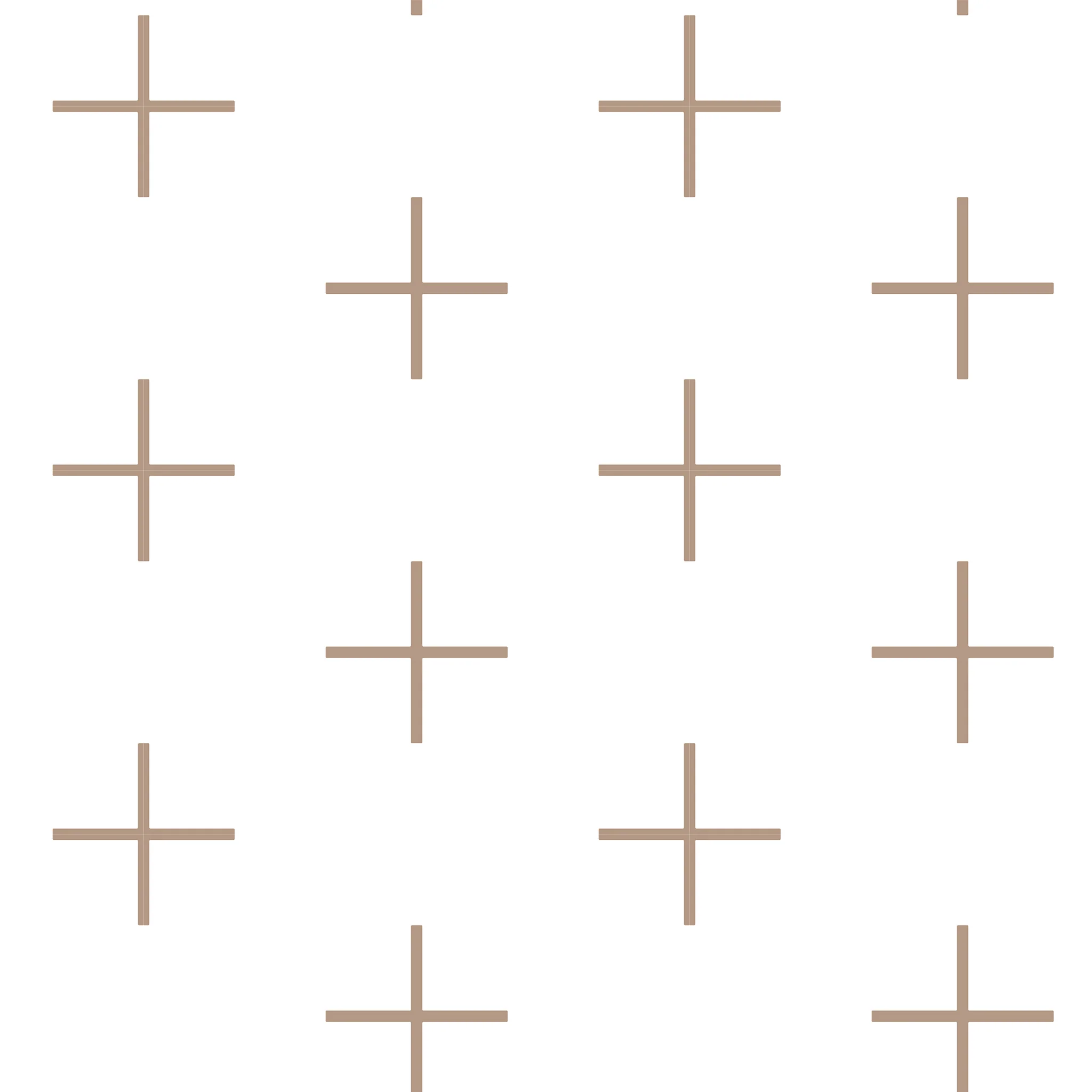 Addition Large - Truly Taupe Geometric Wallpaper by Mrs. Paranjape
