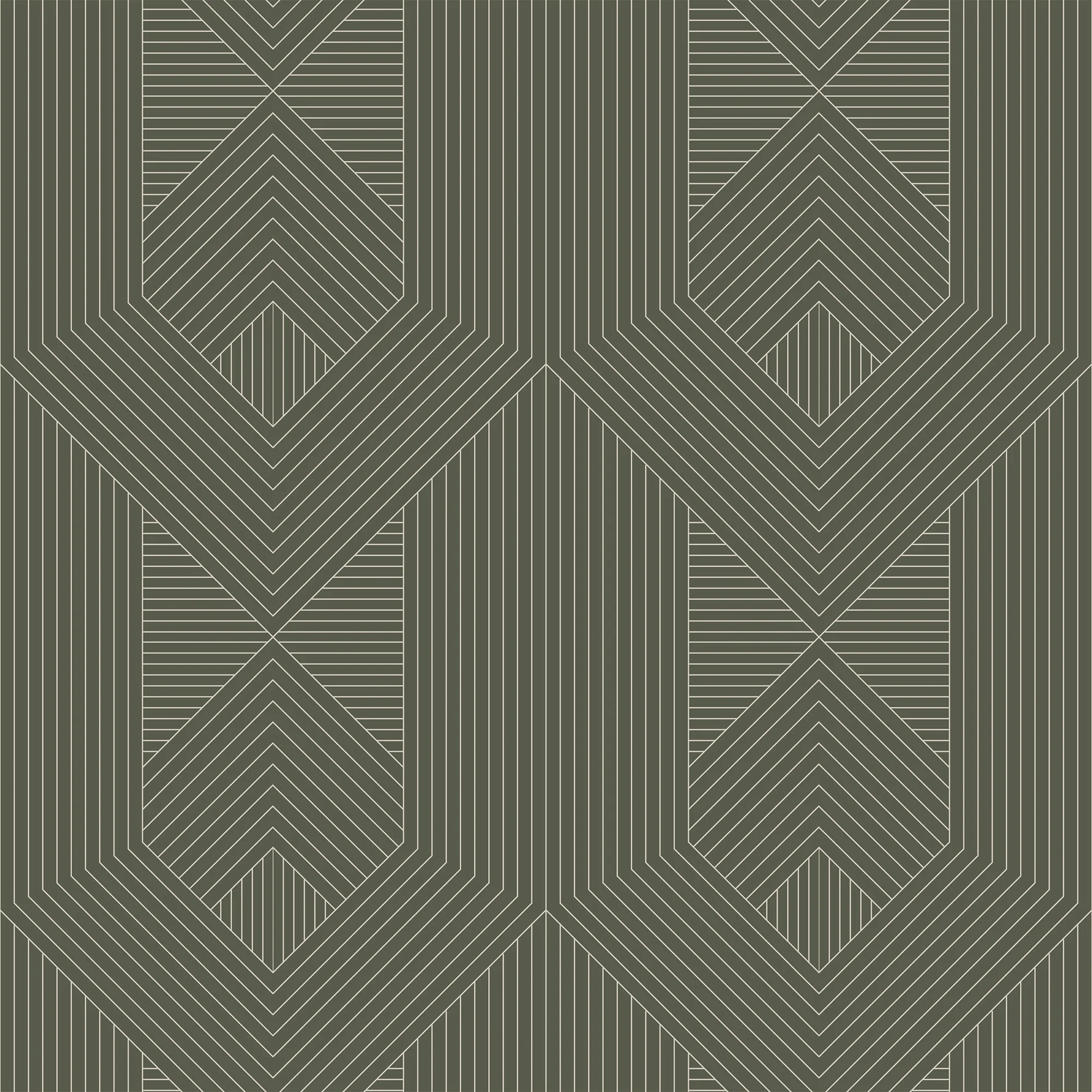 Zuri - Olive Wallpaper by Sabrina Yvonne