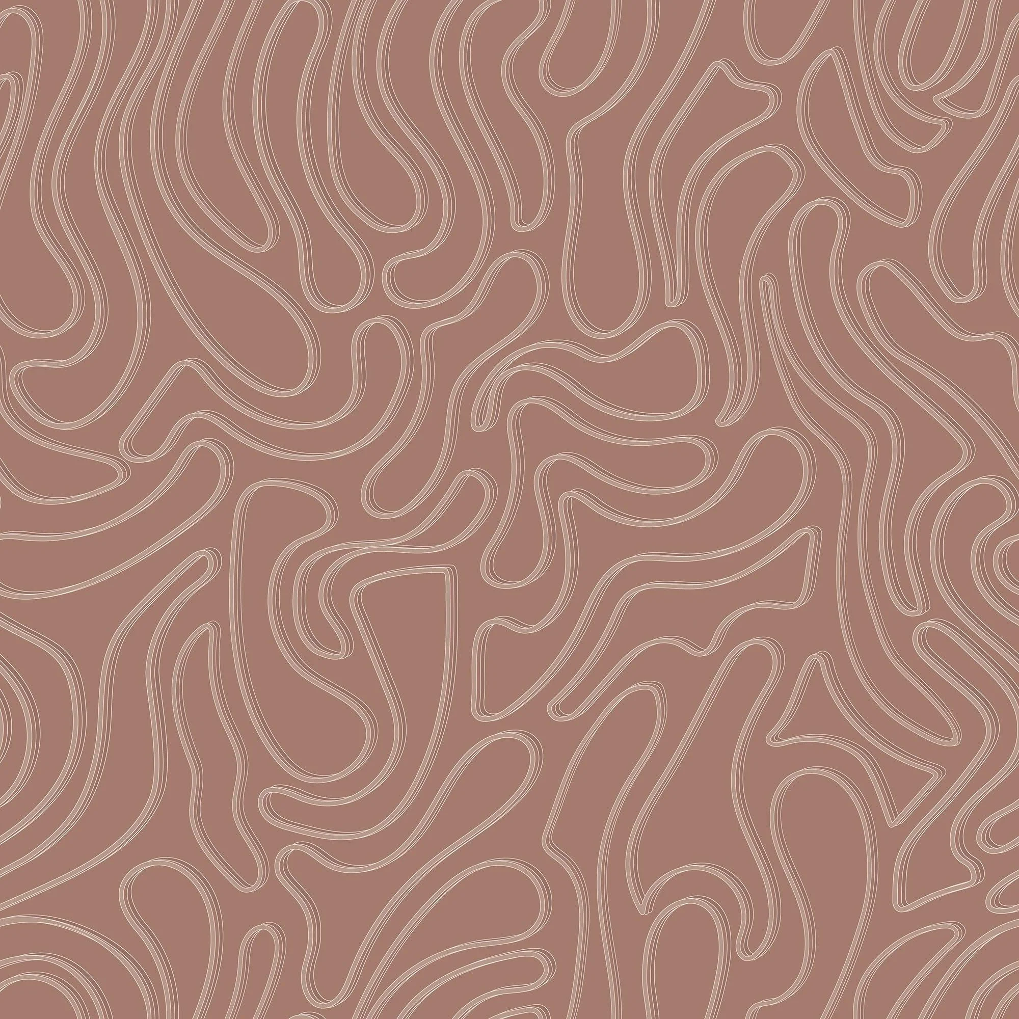 Aire - Dusty Rose Wallpaper by Sabrina Yvonne