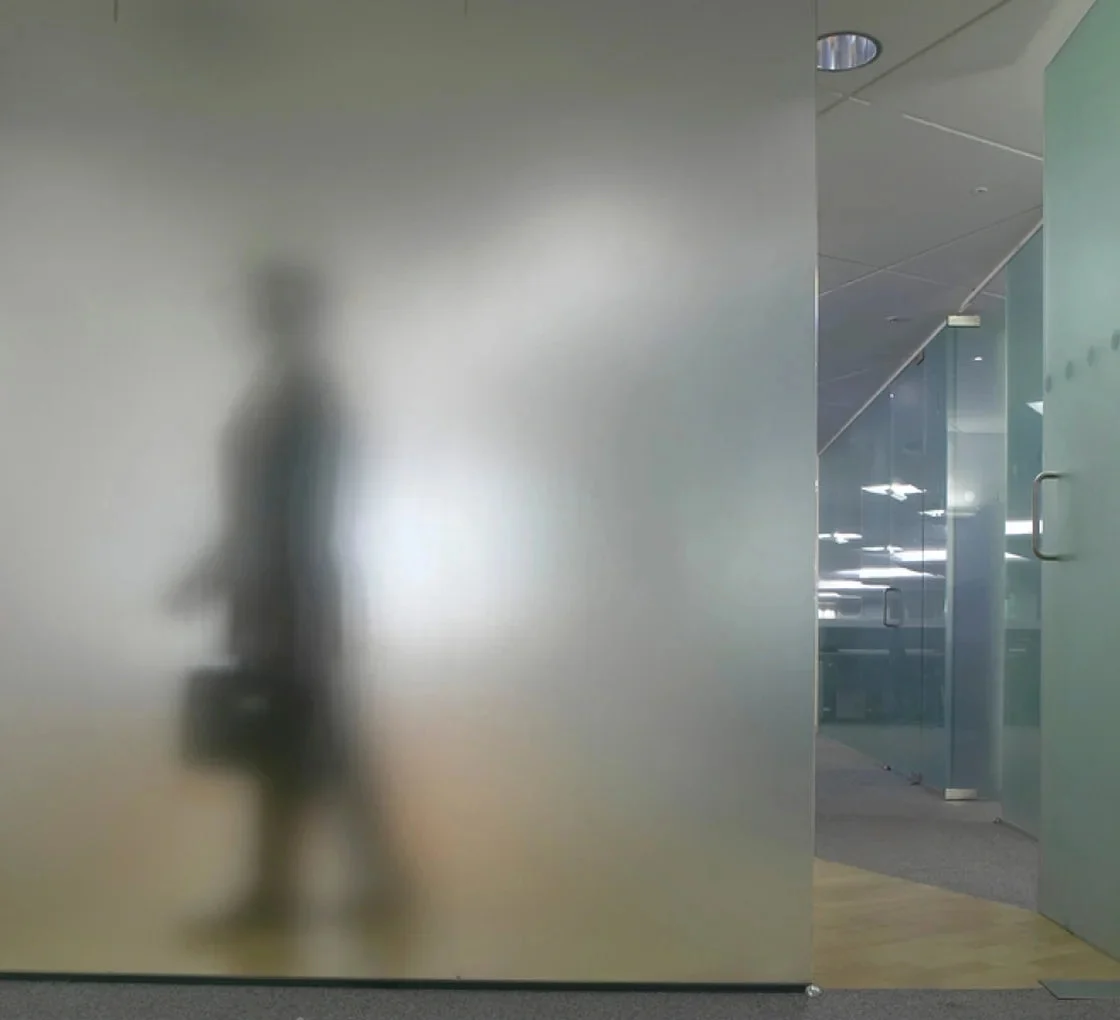 EZ Film Frosted Window Film | Privacy (Static Cling - Low Visibility)