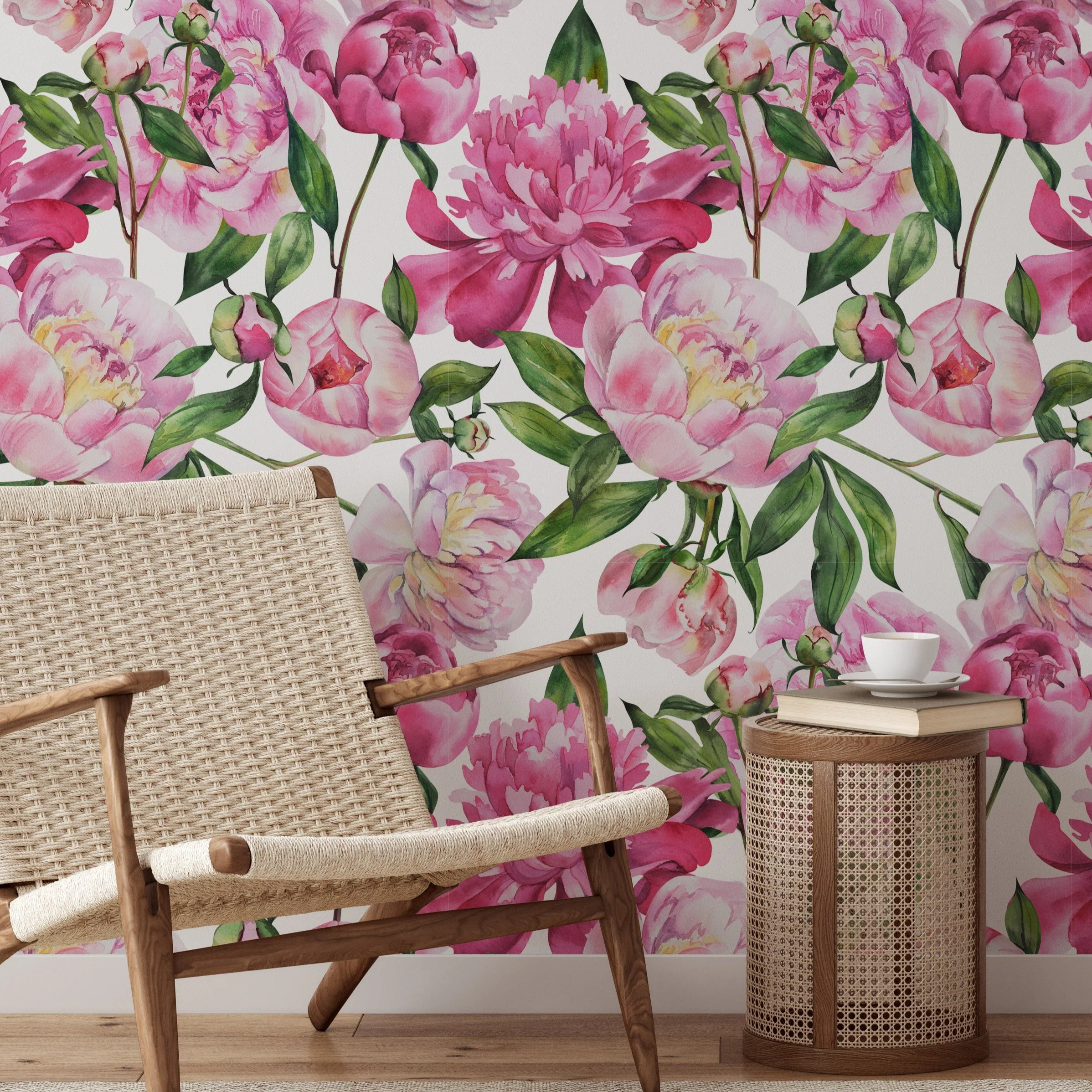 Pink Peony Wallpaper