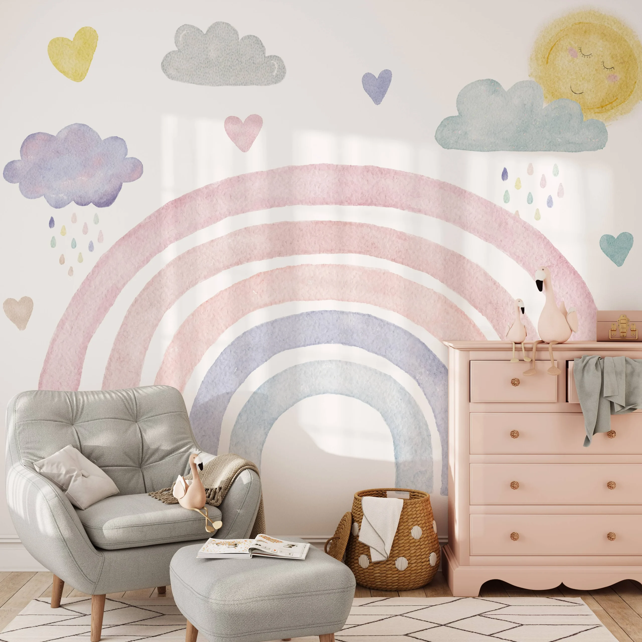 Pastel Rainbow Wallpaper