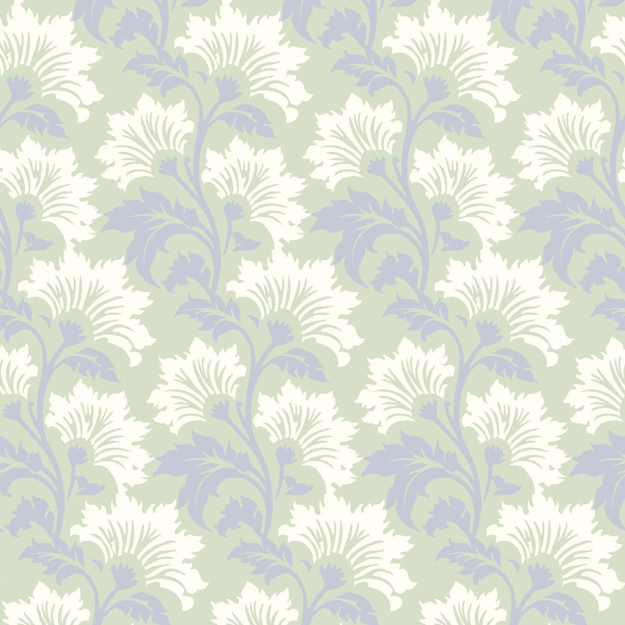 Wildflower - Pastel Morning Botanical Wallpaper