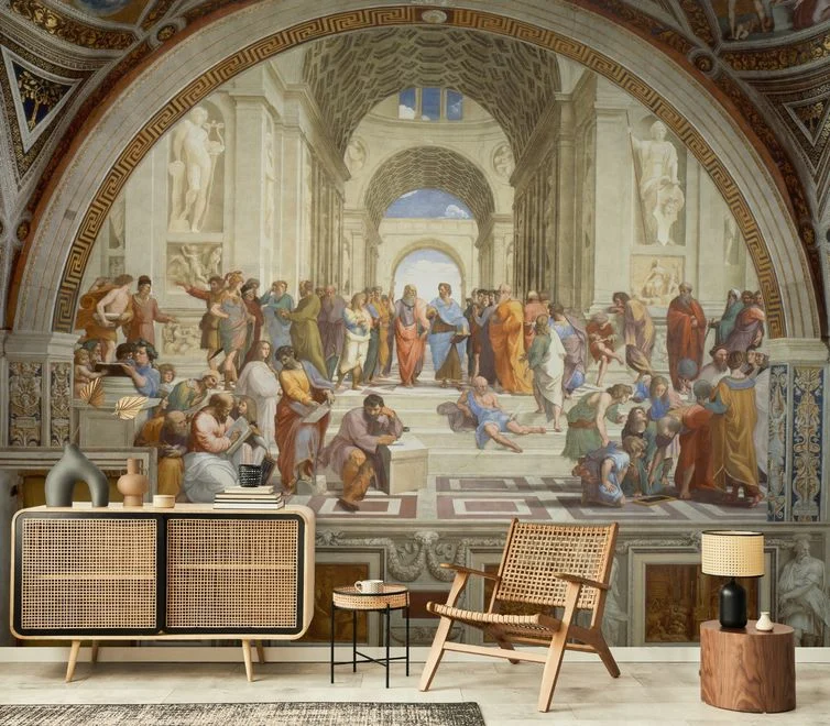 European Renaissance Wallpaper Wallpaper Mural