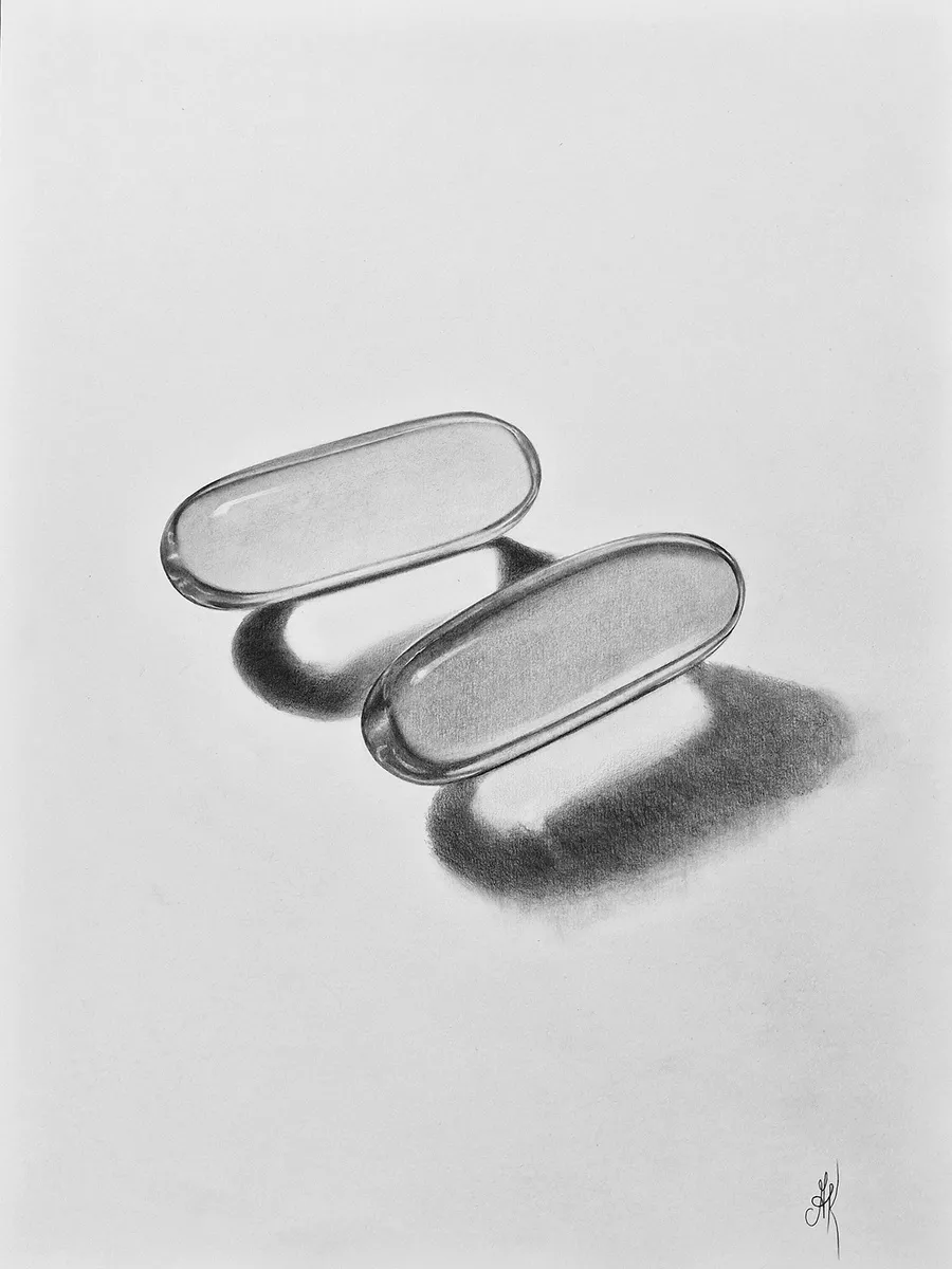 ''Doctor II'' (2025) Pencil drawing by Kateryna Kostyk