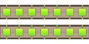 Cairo | Stained Glass Border (Static Cling)