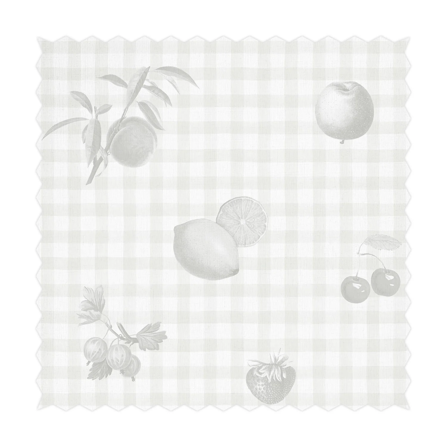 Fruit Picnic Design Printed Fabric