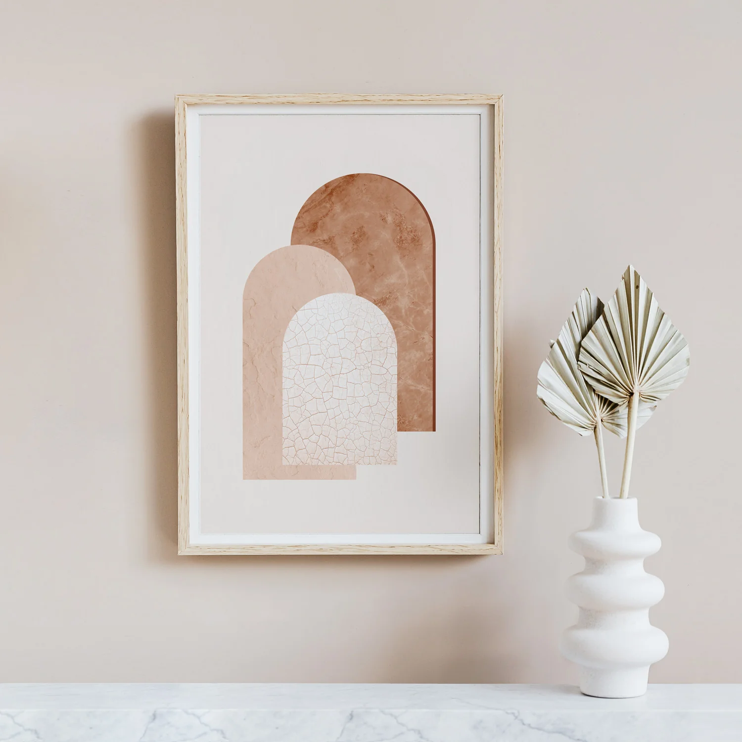 Abstract Bohemian Print Poster