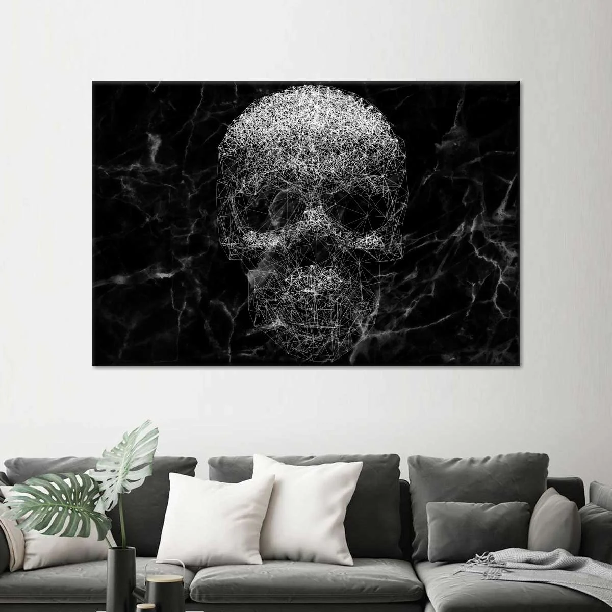 Abstract Death Wall Art