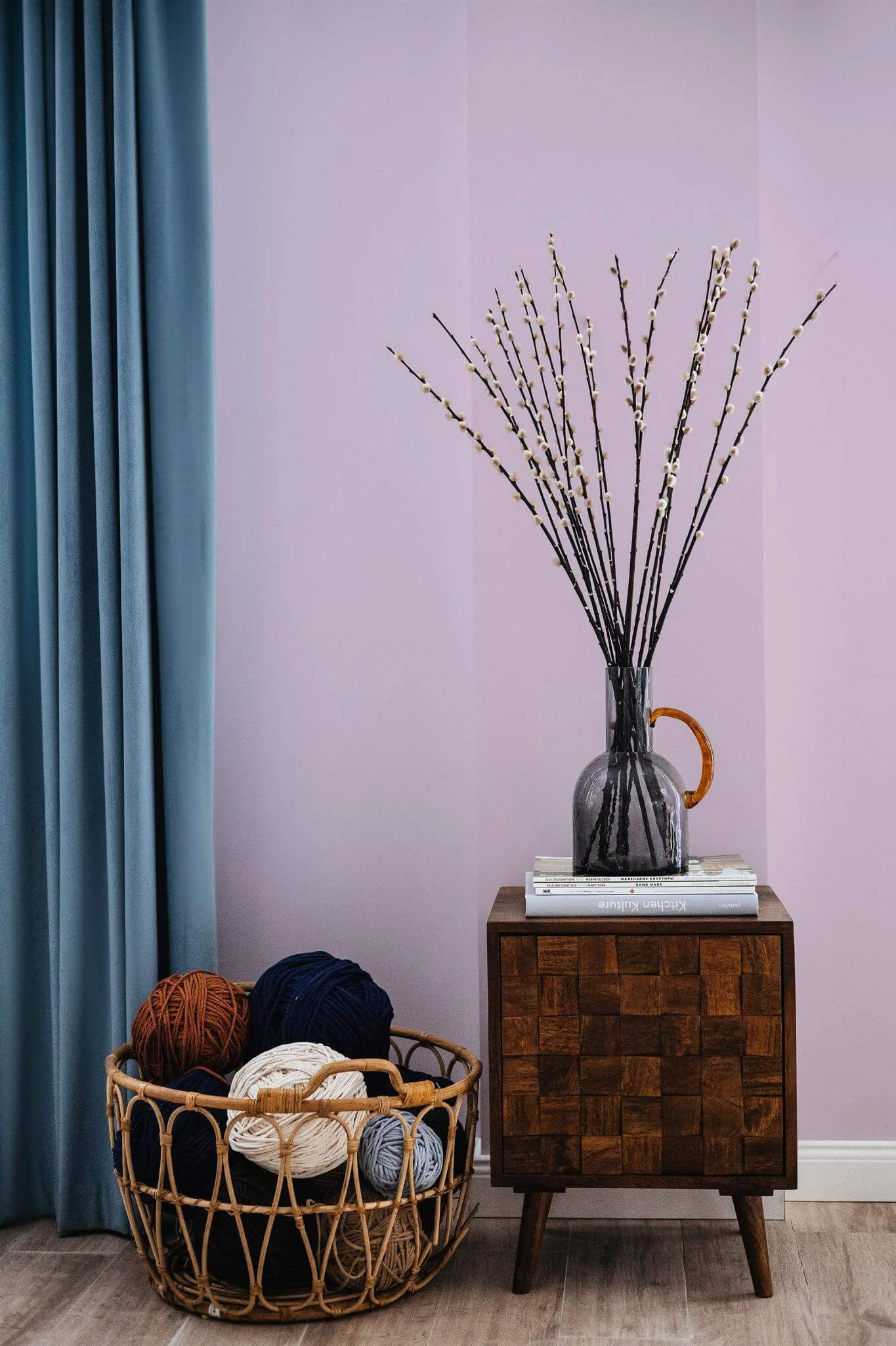 Pastel Aesthetic Lilac Solid color Wallpaper
