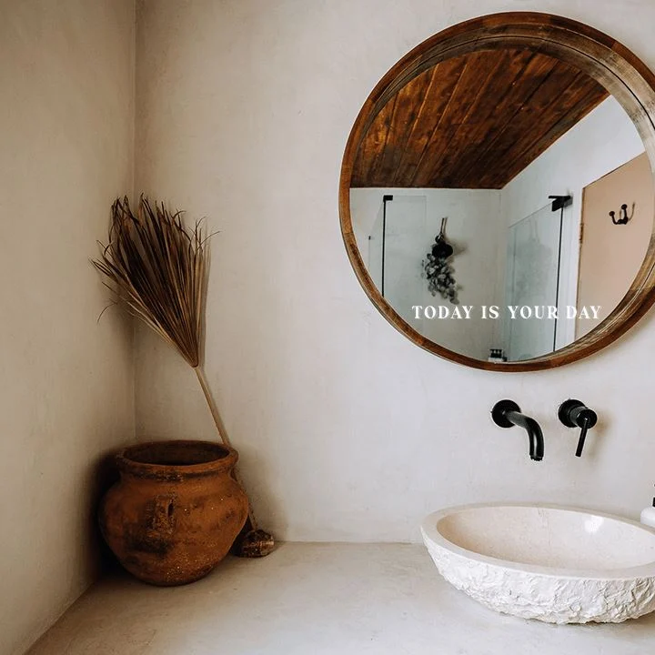 Today Is Your Day Mirror Decal