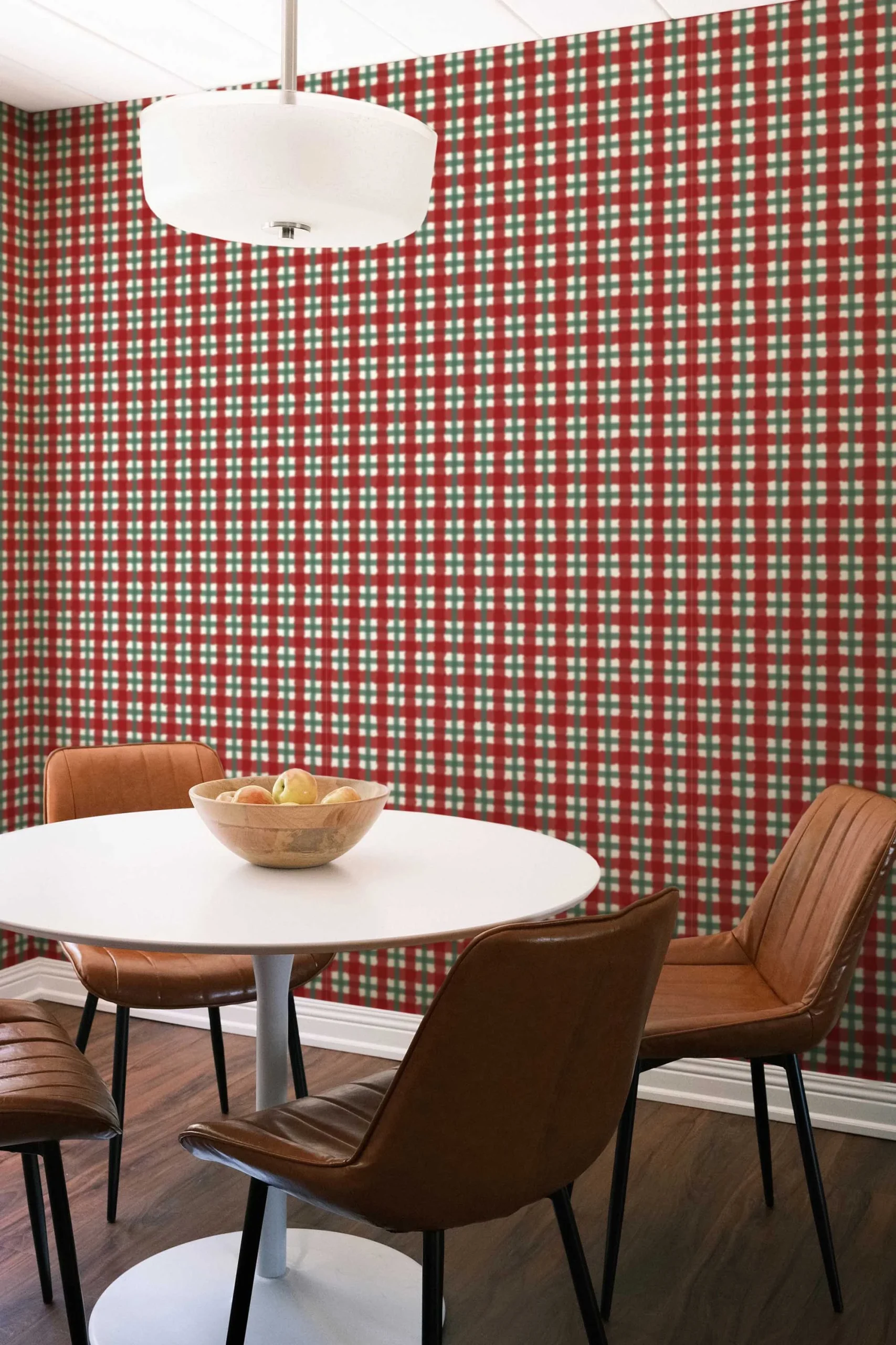 Watercolor Plaid Wallpaper